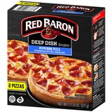 Red Baron Deep Dish Singles Pizza, 2 CT, thumbnail image 3 of 3