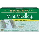 Bigelow Mint Medley, Caffeine Free Herbal Tea Bags, 20 ct, thumbnail image 1 of 4