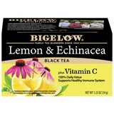 Bigelow Lemon & Echinacea Tea Bags, 18 ct, 1.23 oz, thumbnail image 1 of 5