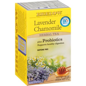 Bigelow Lavender Chamomile Herbal Tea with Probiotics