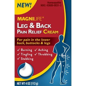 MagniLife Leg & Back Pain Relief Cream - 4 Oz , CVS