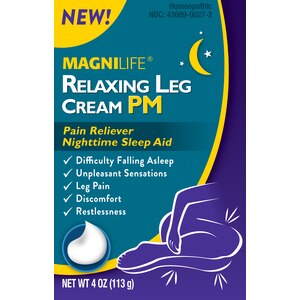 MagniLife Relaxing Leg Cream PM, 4 Oz , CVS