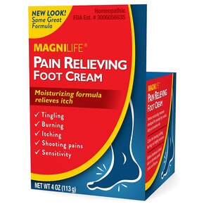  Magnilife Pain Relieving Foot Cream, 4 OZ 