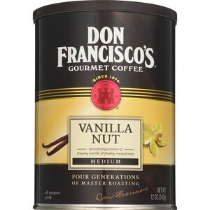 Don Francisco's Gourmet Coffee, Vanilla Nut Medium, 12 Oz , CVS