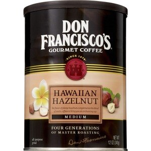Don Francisco's Gourmet Coffee Hawaiian Hazelnut Medium, 12 Oz , CVS