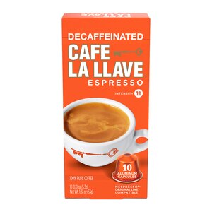 Cafe La Llave Decaf Espresso Aluminum Capsules, 10 Ct , CVS