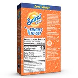 Sunkist Soda Orange Powdered Drink Mix, 6 ct, thumbnail image 2 of 3