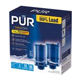 PUR Advanced Faucet Mount MineralClear Replacement Water Filter, 2CT, thumbnail image 2 of 2