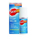 Stopain Extra Strength Pain Relief Roll-On, 3 FL OZ, thumbnail image 1 of 4