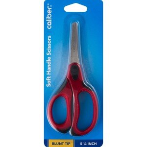 Caliber Scissors, Soft Handle, 5 in., Blunt Tip