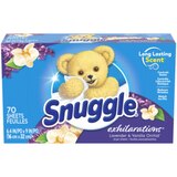 Snuggle Exhilarations Fabric Softener Sheets, Lavender & Vanilla Orchid, 70 ct, thumbnail image 2 of 5