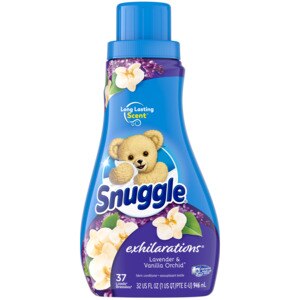 Snuggle Exhilarations Liquid Fabric Softener, Lavender & Vanilla Orchid, 32 OZ, 37 Loads