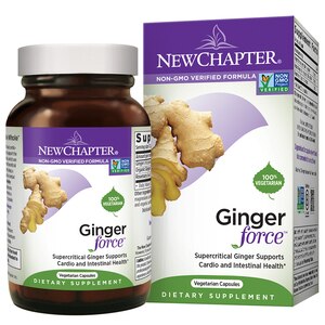  New Chapter Ginger Force, Ginger Supplement, 30 CT 