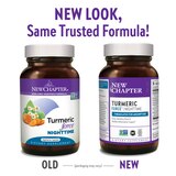 New Chapter Turmeric Force Nighttime, Turmeric Supplement + Sleep Aid - 60 CT, thumbnail image 5 of 9