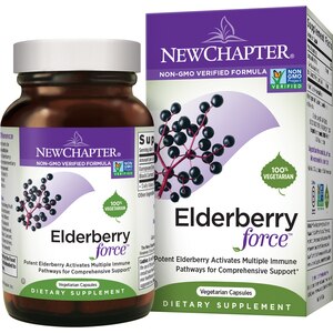 New Chapter Elderberry Force, Elderberry Supplement, 40 CT