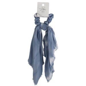 Hive and Co. Blue Scarf Scrunchie