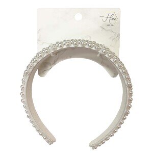 Hive and Co. Faux Pearl Headband