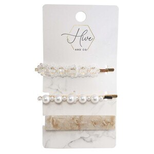 Hive and Co. Hair Clip and Bobby Pin Set, 3CT