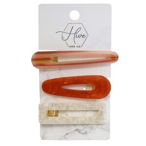 Hive and Co. Salon Hair Clip Set, 3CT