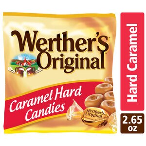 Werther's Original Caramel Hard Candies Snack-Size, 2.65 OZ