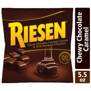 Riesen Chocolate Covered Chewy Caramel Candy, 5.5 Oz , CVS