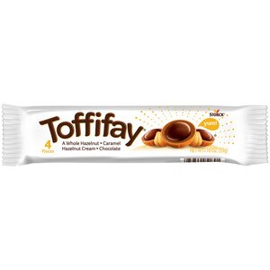 Toffifay Hazelnut Chocolate Caramel Candy, 4 Pieces