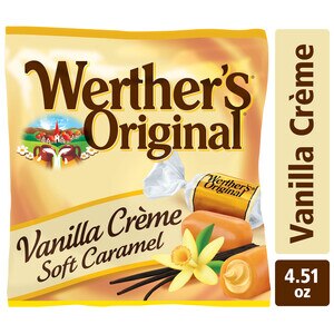 Werther's Vanilla Creme Soft Caramels, 4.51 OZ