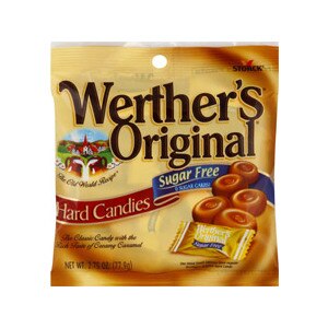 Werther's Original Hard Sugar Free Caramel Candy, 2.75 OZ