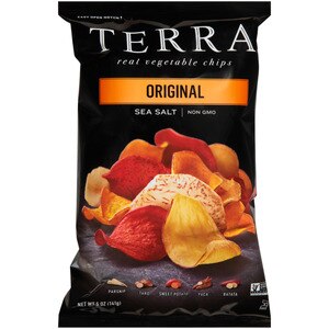 Terra Original Sea Salt Real Vegetable Chips, 5 OZ