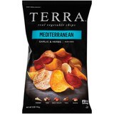 Terra Mediterranean Garlic & Herbs Real Vegetable Chips, 5 oz, thumbnail image 1 of 4