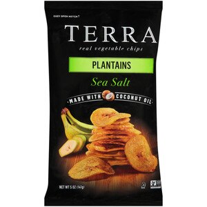 Terra Chips Terra Plantains Sea Salt Real Vegetable Chips, 5 Oz , CVS