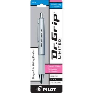Pilot Dr. Grip Limited Gel Ink Pen, Fine Point, Barrel Color May Vary, 1 CT
