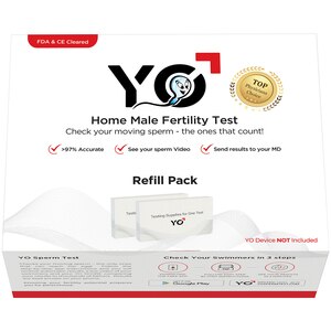 YO Home Sperm Test, Mens Fertility Test Refill Kit