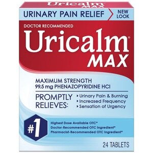 Uricalm Maximum Strength Urinary Discomfort Relief Tablets 99.5 Mg - 24 Ct , CVS