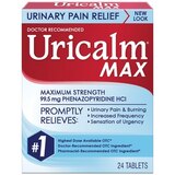 Uricalm Maximum Strength Urinary Pain Relief Tablets, 24 CT, thumbnail image 1 of 1