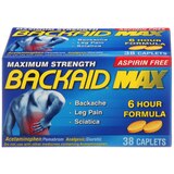Backaid Max Pain Relief Caplets, 38 CT, thumbnail image 1 of 2