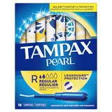 Tampax Pearl Tampons with LeakGuard Braid, Unscented, Regular, thumbnail image 2 of 9