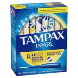 Tampax Pearl Tampons with LeakGuard Braid, Unscented, Regular, thumbnail image 4 of 9