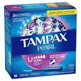 Tampax Pearl Tampons with LeakGuard Braid, Unscented, Ultra, thumbnail image 3 of 9