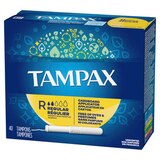 Tampax Cardboard Tampons, Unscented, Regular, 40 CT, thumbnail image 3 of 9