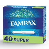 Tampax Cardboard Tampons, Unscented, Super, thumbnail image 1 of 9