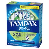 Tampax Pearl Tampons with LeakGuard Braid, Unscented, Super, thumbnail image 4 of 10