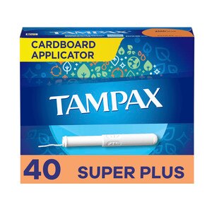  Tampax Anti-Slip Grip Cardboard Applicator Tampons 