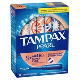 Tampax Pearl Tampons with LeakGuard Braid, Unscented, Super Plus, thumbnail image 4 of 9