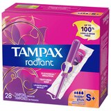Tampax Radiant Plastic Tampons, Unscented, Super Plus, thumbnail image 3 of 10
