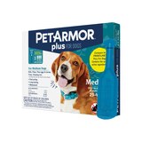PETARMOR Plus for Medium Dogs 23-44 lbs, Flea & Tick Prevention for Dogs, 3-Month Supply, thumbnail image 2 of 2