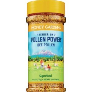 Homeopathic Honey Gardens Premier One Pollen Power Bee Pollen, 4.75 OZ