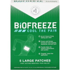 Biofreeze Pain Relieving Patch, 5 ct | CVS