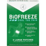 Biofreeze Pain Relieving Patch, 5 CT, thumbnail image 1 of 1