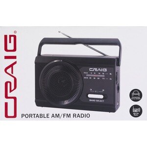 Craig Portable AM/FM Radio
